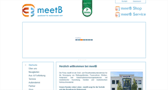 Desktop Screenshot of meetb.de